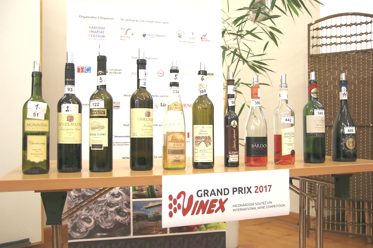 Grand Prix Vinex 2017 – kolekce vítězných vín