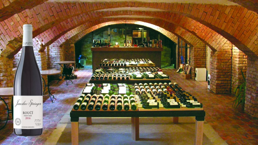 Degustace vín vinařství Stapleton-Springer ve Vinné galerii