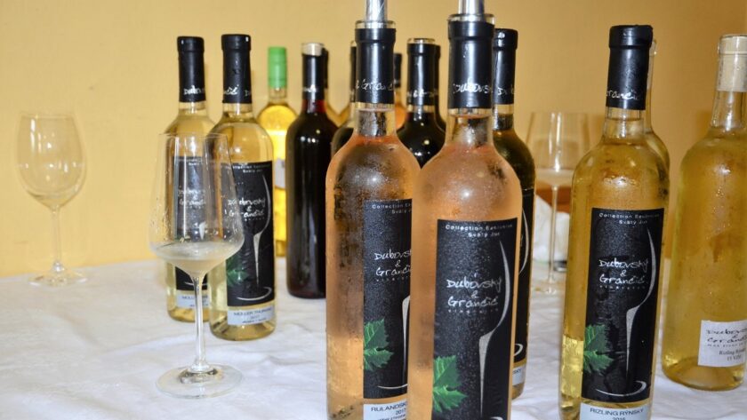 Degustace slovenského vinařství Dubovský & Grančič