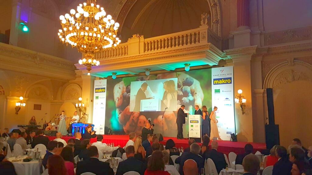 Vyhlášení vítězů Soutěže Vinař roku České republiky