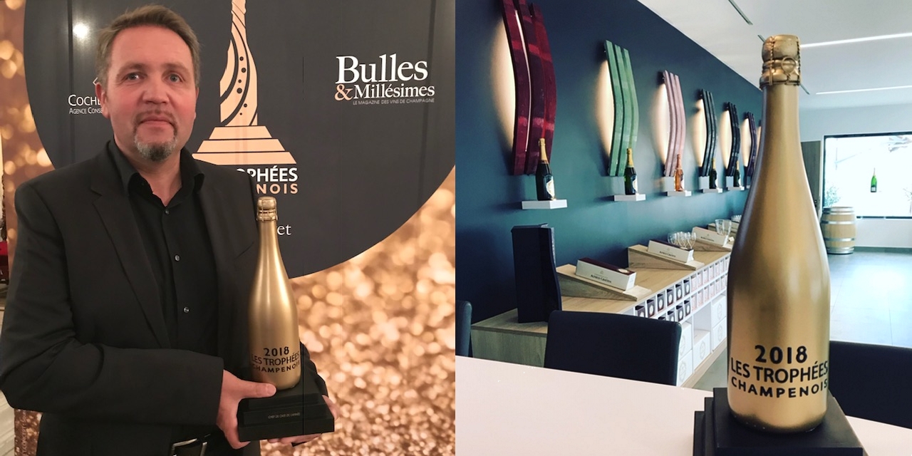 Nicolas Jaeger z šampaňského domu Alfred Gratien byl oceněn jako sklepmistr roku