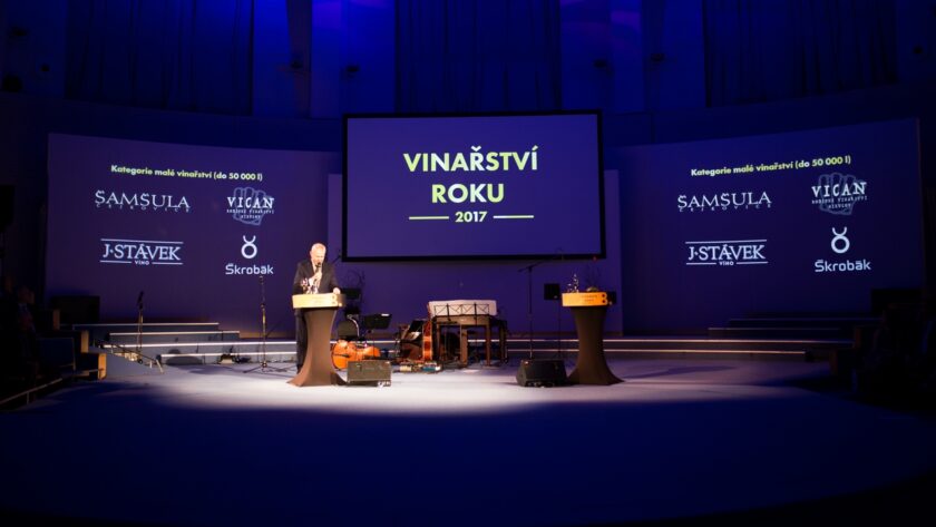 Vyhlášení prestižní soutěže Vinařství roku