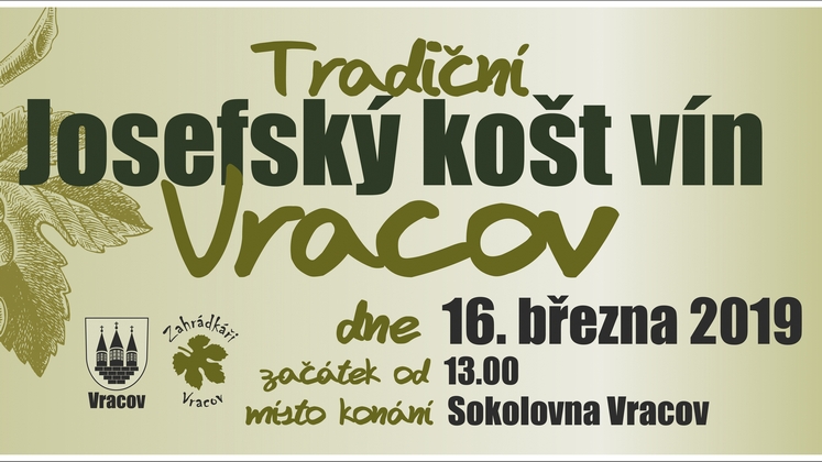Tradiční Josefský košt vín Vracov 2019