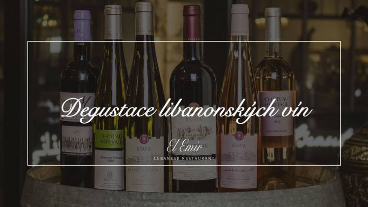Degustace libanonských vín v El Emir