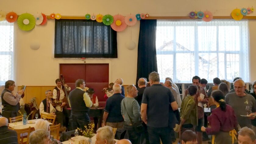 Cimbálová muzika Jiřího Studeníka, Obřanská Výstavka vín , vinařskou akci