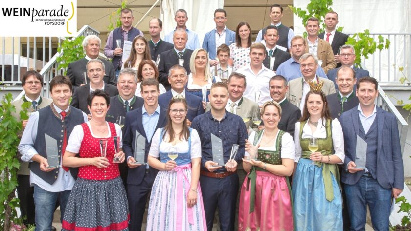 Moravští vinaři již tradičně na Weinparade Poysdorf 2019