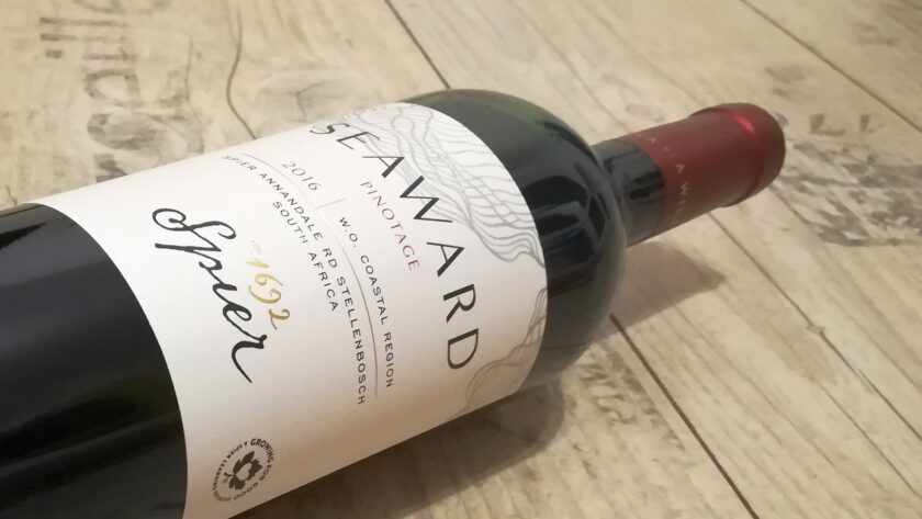 Seaward Pinotage 2016 WO Coastal region, Spier Wines