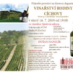 Degustace Vinařství rodiny Cíchovy na Správné adrese