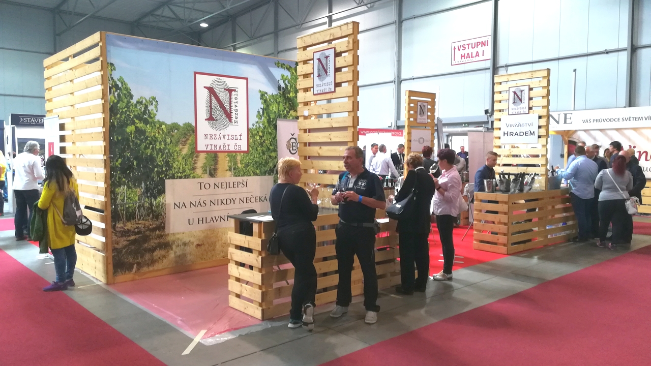 Nezávislí vinaři ČR na Wine Prague 2019