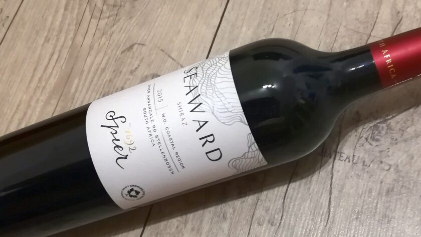 Seaward Shiraz 2015 WO Coastal region, Spier Wines