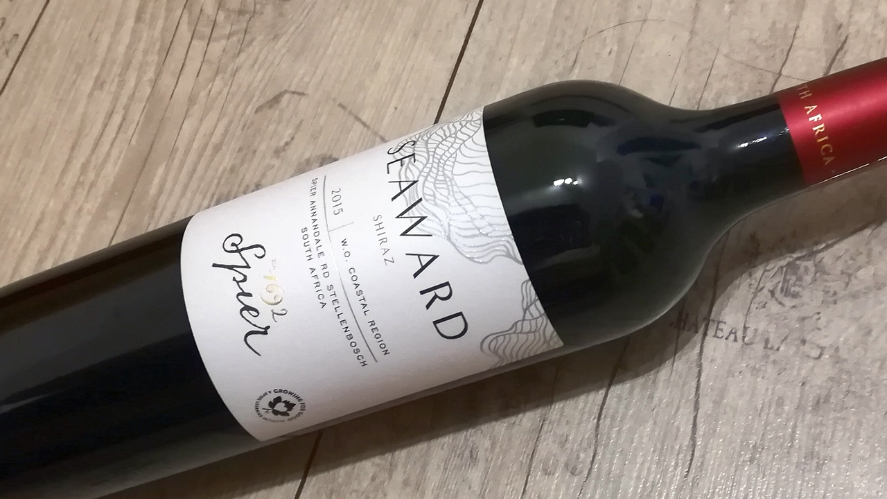 Seaward Shiraz 2015 WO Coastal region, Spier Wines