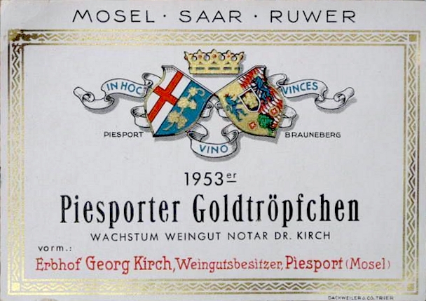 Piesporter Goldtröpfchen Riesling
