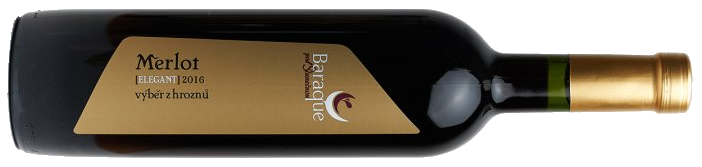 Baraque pod Slunečnou - Merlot 2016 výběr z hroznů
