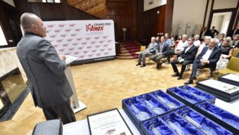Slavnostní předání cen soutěže Grand Prix Vinex 2021