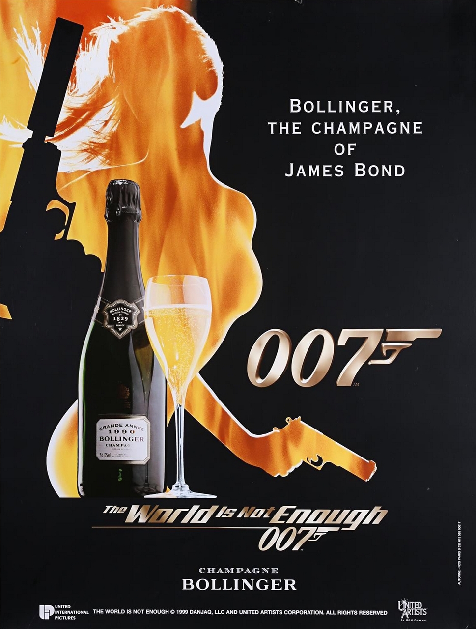 James Bond a Bollinger