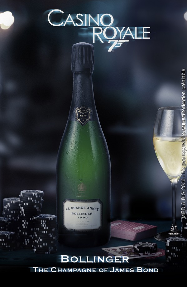 James Bond a Bollinger