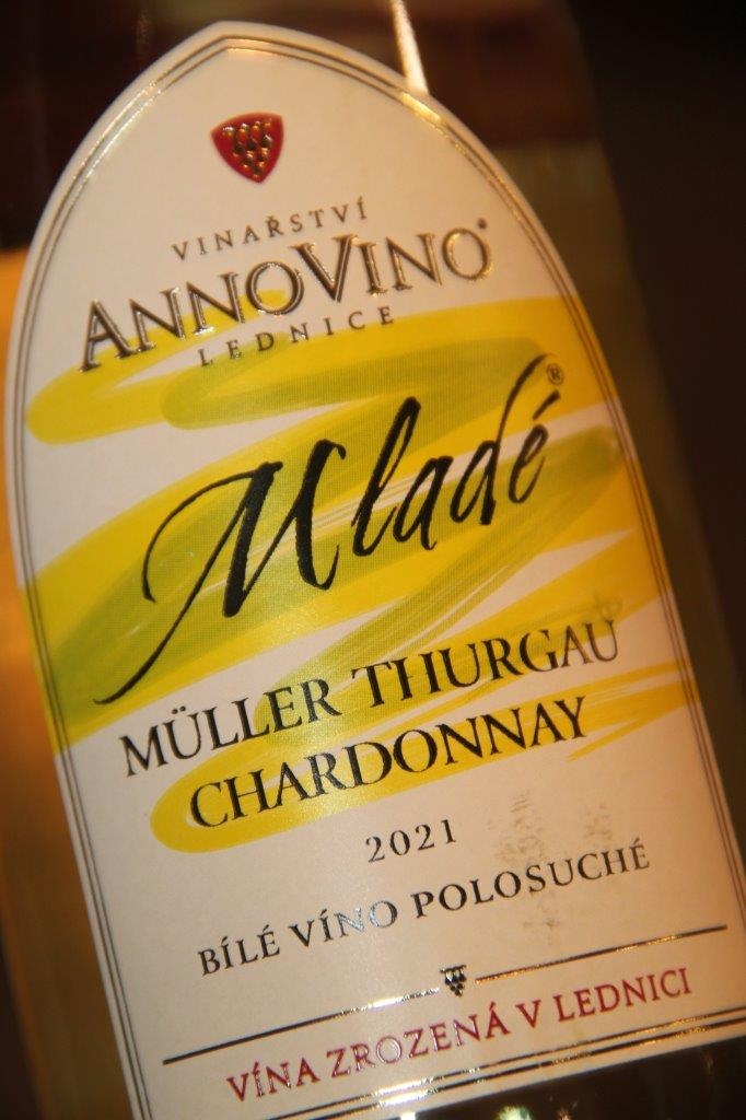 Müller Thurgau - Chardonnay Mladé 2021