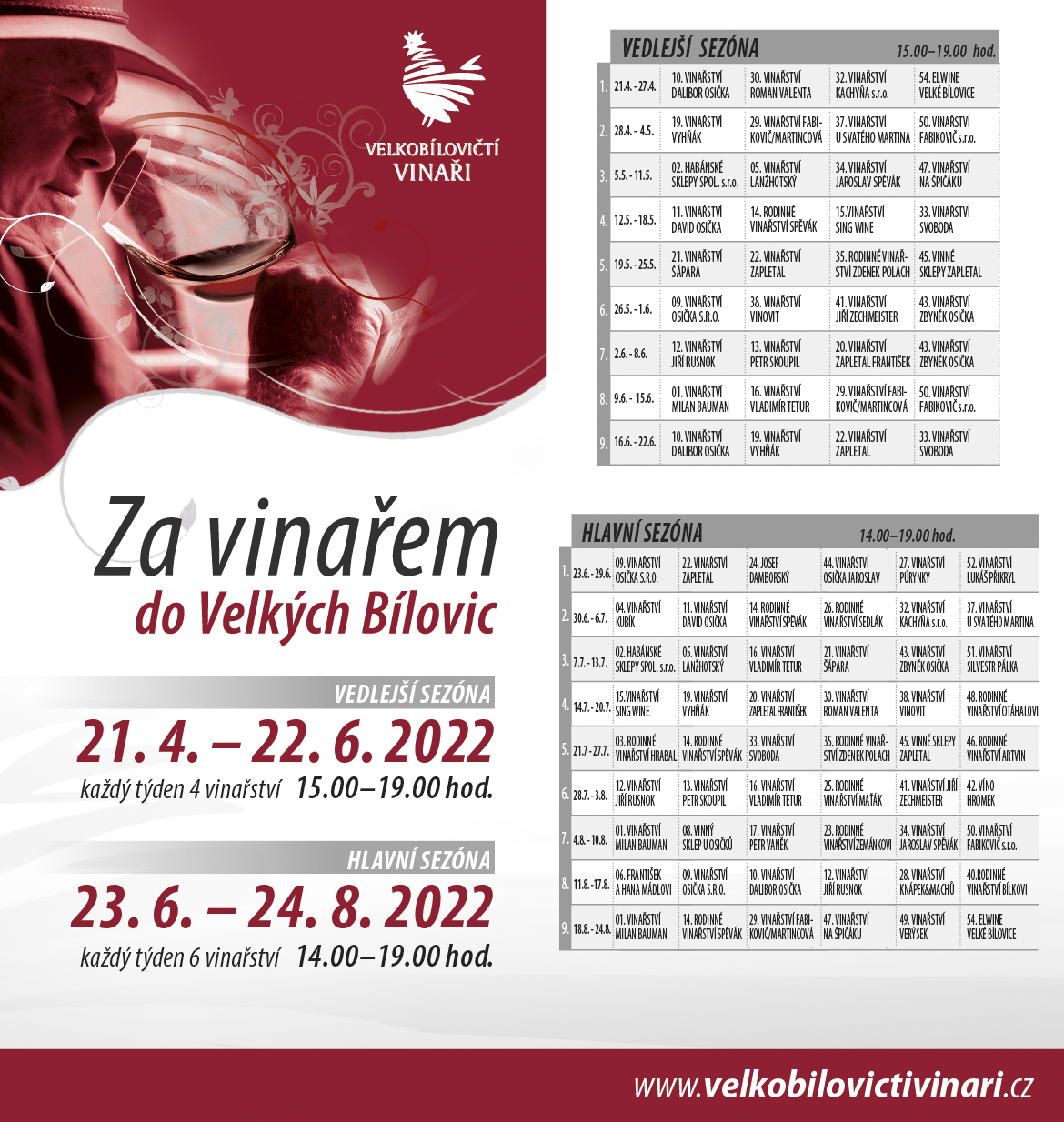 Za vinařem do Velkých Bílovic 2022