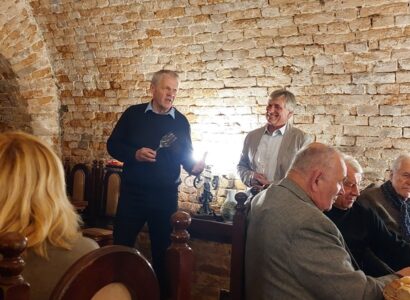 Procházka časem - Moravská banka vín Brno (3. 11. 2025) - Jaroslav Machovec a Pavel Vajčner