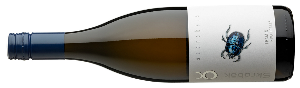 Tramín červený Scarabeus 2023 výběr z hroznů, suché - Vinařství Škrobák