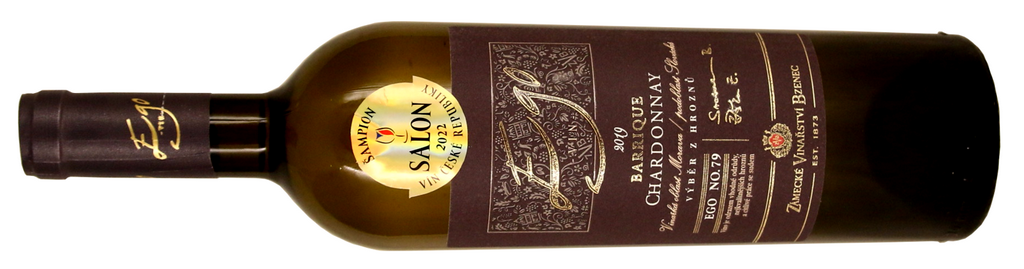 Chardonnay barrique EGO No. 79 2019 výběr z hroznů, suché - Zámecké vinařství Bzenec