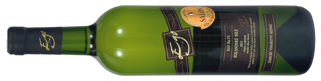 Rulandské bílé EGO No. 75 2013 výběr z hroznů, suché - Zámecké vinařství Bzenec