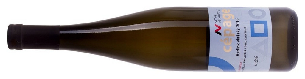 Ryzlink vlašský 2016 pozdní sběr, suché - NOVÉ VINAŘSTVÍ
