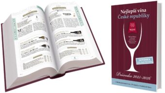 Vyšla kniha Nejlepší vína České republiky – Průvodce 2025-2026