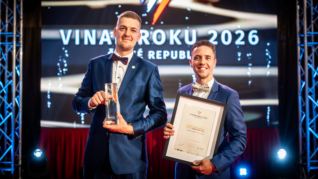 Ondřej Tichý a Filip Kosek z Vinařství Volařík, Vinař roku 2026