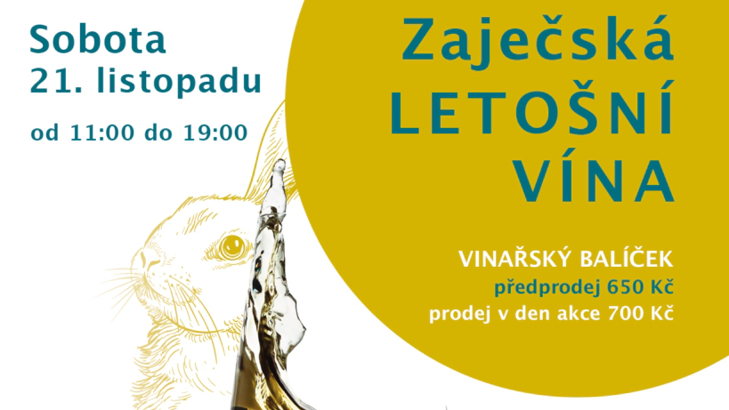 Zaječská letošní vína 2026